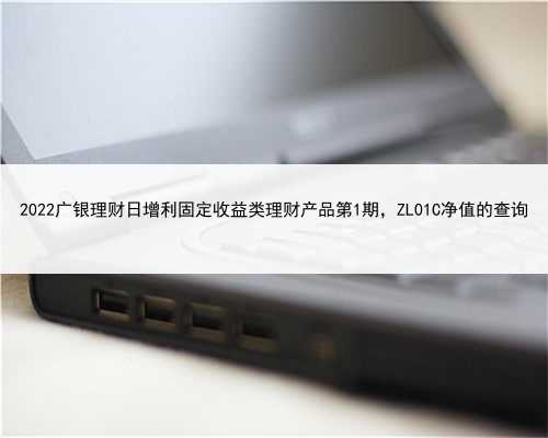2022广银理财日增利固定收益类理财产品第1期，ZL01C净值的查询