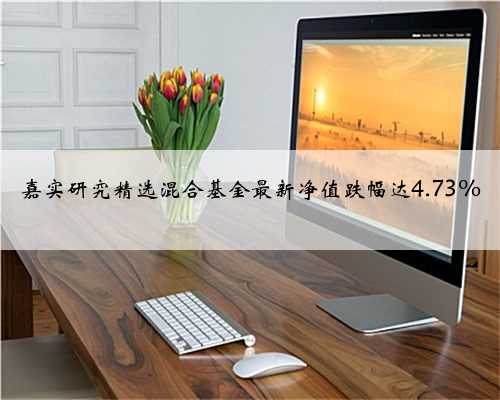 嘉实研究精选混合基金最新净值跌幅达4.73%