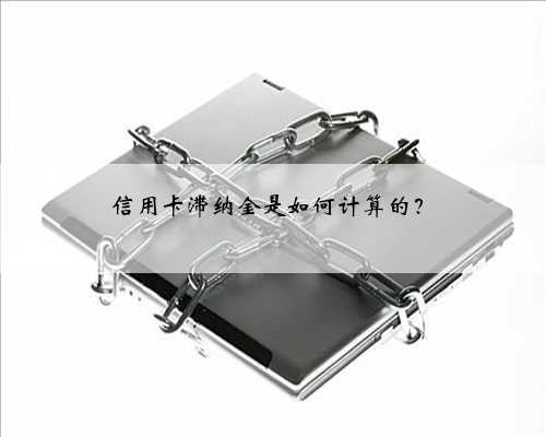 信用卡滞纳金是如何计算的？